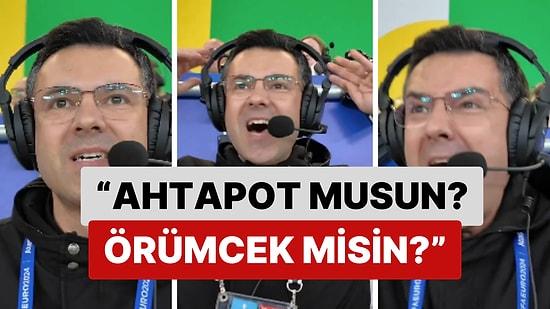 Maçın Spikeri Özkan Öztürk,  Mert Günok'un Son Dakika Kurtarışına Böyle Coştu!
