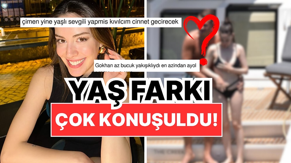 Yaş Farkı Dillere Fena Düştü: Kızılcık Şerbeti'nin Çimen'i Selin Türkmen Sevgilisiyle Tatilde Aşka Geldi!